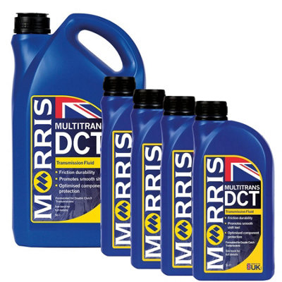 Morris Dct Fluid Dual Clutch Transmission Fluid Dctf Audi Vw Dsg Gearbox Oil 9L from B&Q