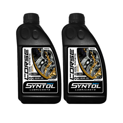 Syntol Corse 100% Synthetic Gear Oil Motorcycle Mx Off Road 2X1l Light