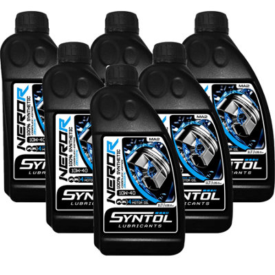Syntol Nero-R 4T 10W-40 Racing Motorcycle Engine Oil 6X1l