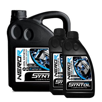 B&Q -  Nero-R 4T 10W-40 Racing Motorcycle Engine Oil 6L