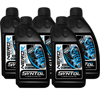 B&Q -  Nero R Sx 3.5 Motorcycle Racing Fork Shock Suspension Fluid 5X1L