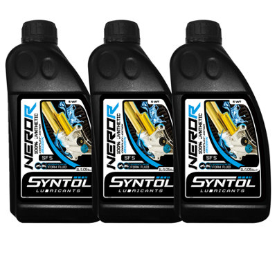 B&Q -  Nero-R Sf 5 Racing Motorcycle Motorbike Fork Fluid 3X1L