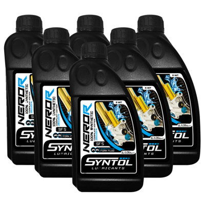 B&Q -  Nero-R Sf 5 Racing Motorcycle Motorbike Fork Fluid 6X1L