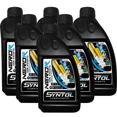 B&Q -  Nero-R Sf 7.5 Racing Motorcycle Motorbike Fork Fluid 6X1L