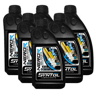 B&Q -  Nero-R Sf 10 Racing Motorcycle Motorbike Fork Fluid 6X1L