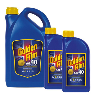 Morris  Sae 40 Classic Motor Oil  Low Detergent / Dispersant Lubricant 7L from B&Q