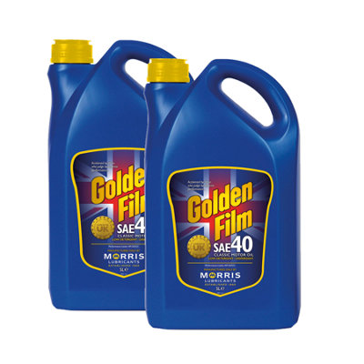 Morris  Sae 40 Classic Motor Oil  Low Detergent / Dispersant Lubricant 2X5L from B&Q