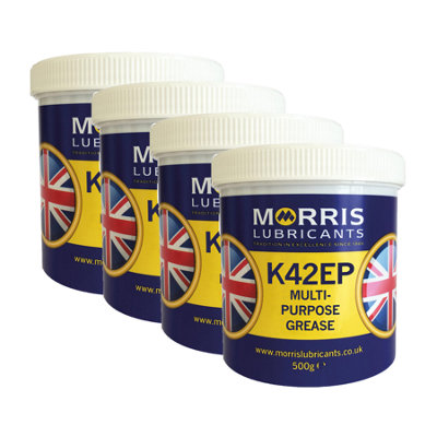 Morris K42Ep General Multi Purpose Lithium Ep Grease Bearings & Chassis 4X500G from B&Q