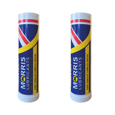 Morris Longlife Red Grease K2Ep Longlife Complex Lithium Grease 2X400G from B&Q