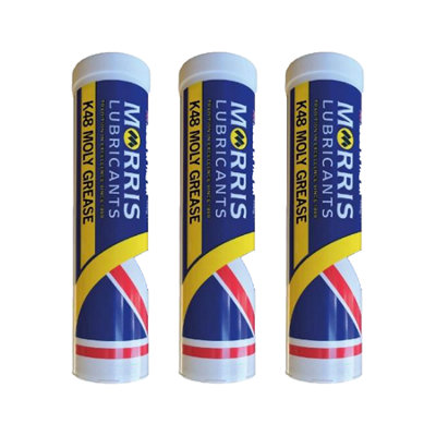 Morris K48 Moly Cv Joint Grease Molybdenum Lithium SlidesWheel Bearing 3X400G from B&Q