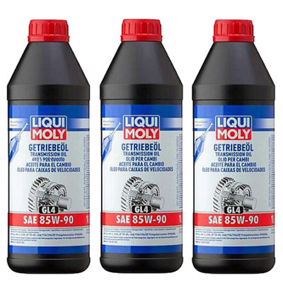 Liqui Moly 85W90 Gear Oil Mineral Transmission Fluid Sae Gl4 Zfte-Ml  3X1L from B&Q