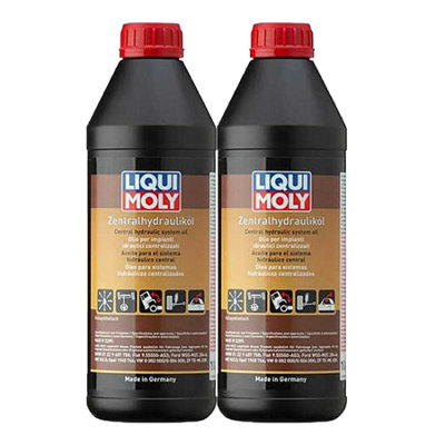 Liqui Moly Chf Synthetic Central Hydraulic Fluid Power Steering Mb 345.0  2X1L from B&Q