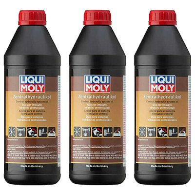 Liqui Moly Chf Synthetic Central Hydraulic Fluid Power Steering Mb 345.0 3X1L from B&Q