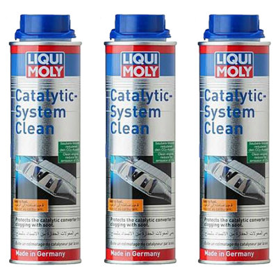 Liqui Moly Catalytic System Cleaner Reduces Emission & Consumption 3X300Ml