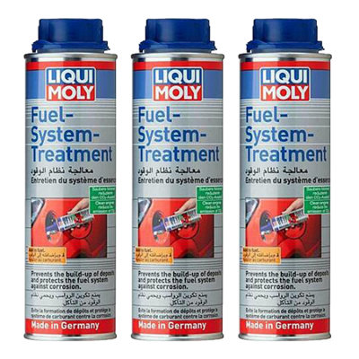 Liqui Moly Petrol Fuel System Treatment Cleaner Protector Additive 3X300ml