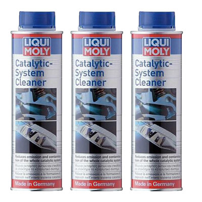 Liqui Moly Catalytic Converter Cleaner Cleans Entire Petrol Fuel System 3X300Ml from B&Q