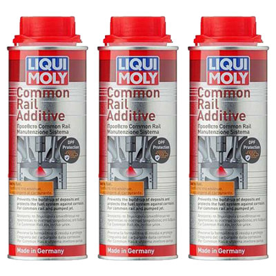B&Q -  Common Rail Diesel Additive Diesel System Injector Cleaner 3X250Ml