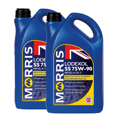 Morris 75W90 Semi Synthetic Gear Oil Manual Transmission Fluid Api Gl4/gl5 2X5L from B&Q