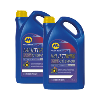 2X5L Morris 5W30 Fully Synthetic Engine Oil Low Saps Acea C1Stjlr.03.5005 from B&Q