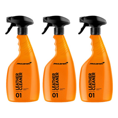 Mclaren Leather Cleaner Car Interior Cleaner Leather Car Seat Cleaner 3X500Ml from B&Q
