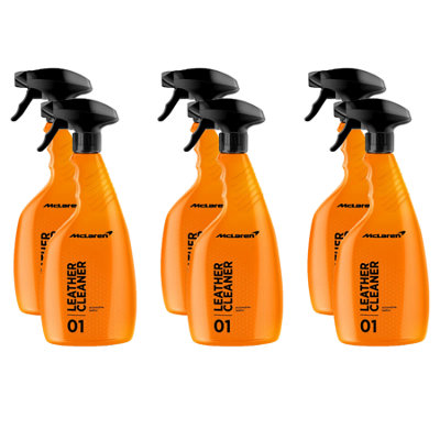 Mclaren Leather Cleaner Car Interior Cleaner Leather Car Seat Cleaner 6X500Ml from B&Q