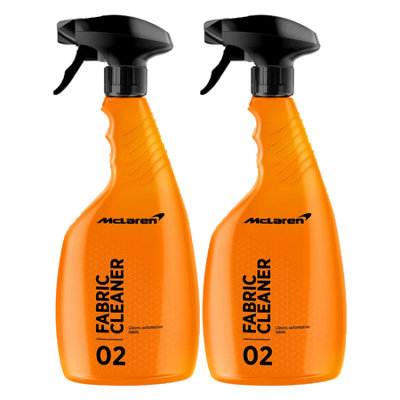 Mclaren Fabric Interior Cleaner Car Upholstery Carpet & Fabric Cleaner 2X500Ml from B&Q