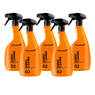 Mclaren Fabric Interior Cleaner Car Upholstery Carpet & Fabric Cleaner 5X500Ml from B&Q
