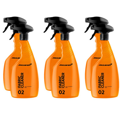 Mclaren Fabric Interior Cleaner Car Upholstery Carpet & Fabric Cleaner 6X500Ml from B&Q