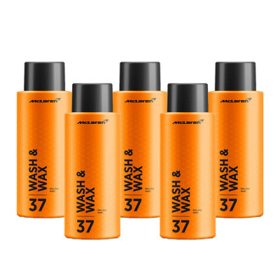 Mclaren Wash And Wax Concentrated Ph Neutral Shampoo And Wax 5X500Ml from B&Q