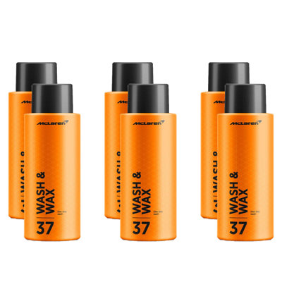 Mclaren Wash And Wax Concentrated Ph Neutral Shampoo And Wax 6X500Ml from B&Q
