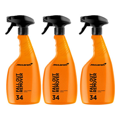 Mclaren Fallout Remover Alloy Wheel & Paint Cleaner Iron Remover 3X500Ml from B&Q