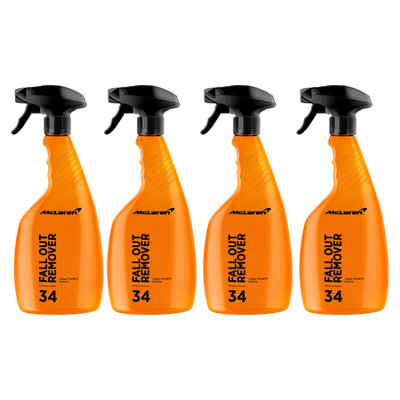 Mclaren Fallout Remover Alloy Wheel & Paint Cleaner Iron Remover 4X500Ml from B&Q