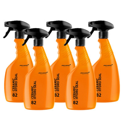 Mclaren Ceramic Hydro Seal Spray Hydrophobic Ceramic Spray For Paintwork 5X500Ml from B&Q