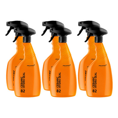 Mclaren Ceramic Hydro Seal Spray Hydrophobic Ceramic Spray For Paintwork 6X500Ml from B&Q
