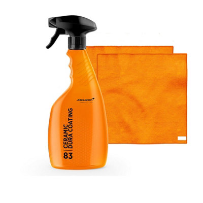 Mclaren Ceramic Dura Coating (500Ml) + 2 Standard Micro Fiber Cloths from B&Q
