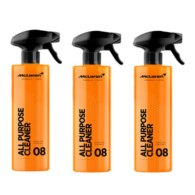 Mclaren All Purpose Cleaner Interior Exterior Car Cleaner For All Surfaces 3X500Ml from B&Q