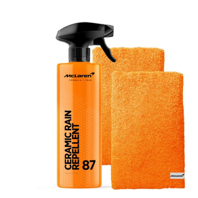 Mclaren Ceramic Rain Repellent 500Ml +2X Luxury Micro Fiber Towels from B&Q