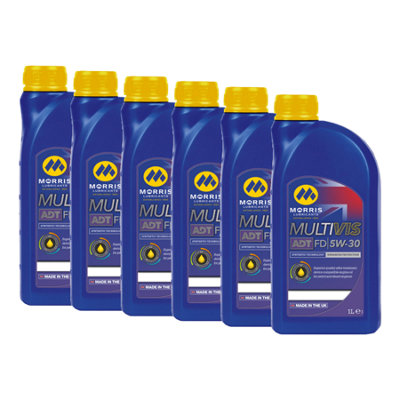 Morris 5W30 Fully Synthetic Engine Oil Sl/cf Acea A5/b5 Ford Wss-M2C913-D 6X1L from B&Q