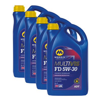 Morris 5W30 Fully Synthetic Engine Oil Sl/cf Acea A5/b5 Ford Wss-M2C913-D 4X5L from B&Q