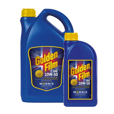 Morris 20W50 Mineral Classic Motor Engine Oil Api Cc/sf Mil-L-2104B 6L from B&Q
