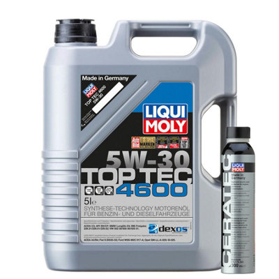Liqui Moly Top Tec 4600 5W30 Engine Oil Sn Cf Bmw Ll+ Cera Tec - 300Ml 5L