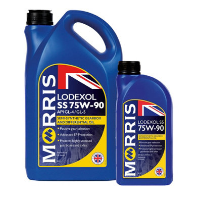 Morris 75W90 Semi Synthetic Gear Oil Manual Transmission Fluid Api Gl4/gl5 6L from B&Q