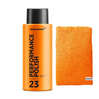 Mclaren Performance Polish (500Ml) + Luxury Micro Fiber Towel from B&Q