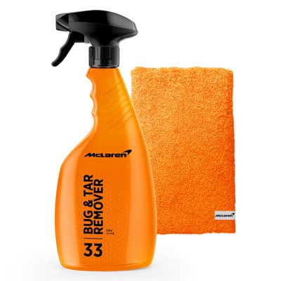 Mclaren Bug & Tar Remover 500Ml + Luxury Micro Fiber Towel from B&Q