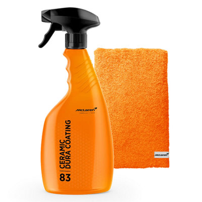 Mclaren Ceramic Dura Coating 500Ml + Luxury Micro Fiber Towel from B&Q
