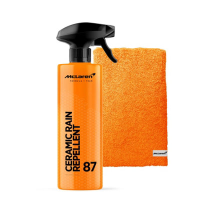 Mclaren Ceramic Rain Repellent 500Ml +Luxury Micro Fiber Towel from B&Q