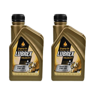Lubrex Velocity Nano Ms 5W-40 Engine Oil Api Sn/Cf 2X1l