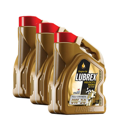 Lubrex 0W30 Fully Synthetic Engine Oil Acea C3 Mb 229.31/229.51 Vw 504/507 3X5L from B&Q