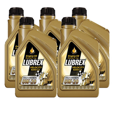 Lubrex 0W-20 Fully Synthetic Engine Oil Acea C5 Api Sn+ Vw 508/509 - 5X1l
