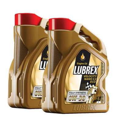 Lubrex 0W-30 Fully Synthetic Engine Oil Acea C2 Api Sn/Cf Rn0700 2X5l